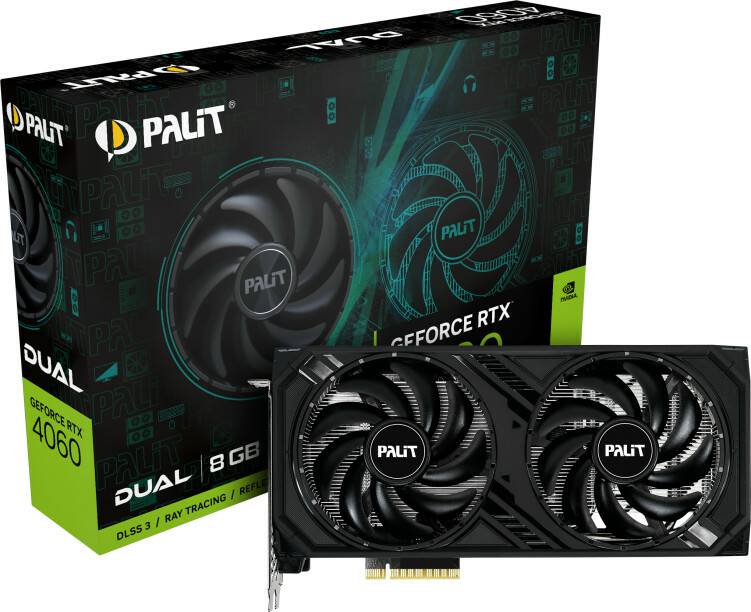 Grafikkarten Palit GeForce RTX 4060Dual