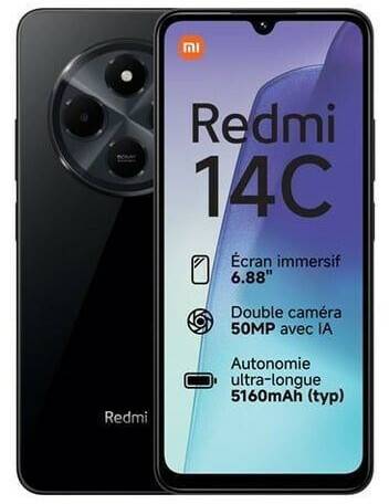 Xiaomi Redmi 14C8GB 256GB Midneght Black Xiaomi Redmi 14C